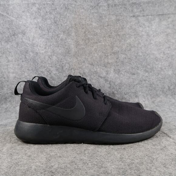 Nike Shoes Womens 7.5 Roshe One Athletic Trainer Running Casual Sneaker Black - Picture 1 of 11